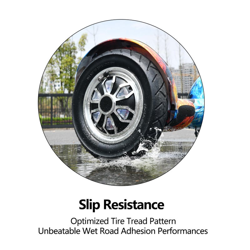 RUTU 10x2.125 Heavy Duty Tire and Inner Tube Compatible with Smart Electric Balance Scooter Bike, Bicycle, Tricycle, Stroller Replacement Wheels for 10-inch Tires with 6-inch Rims - Image 3